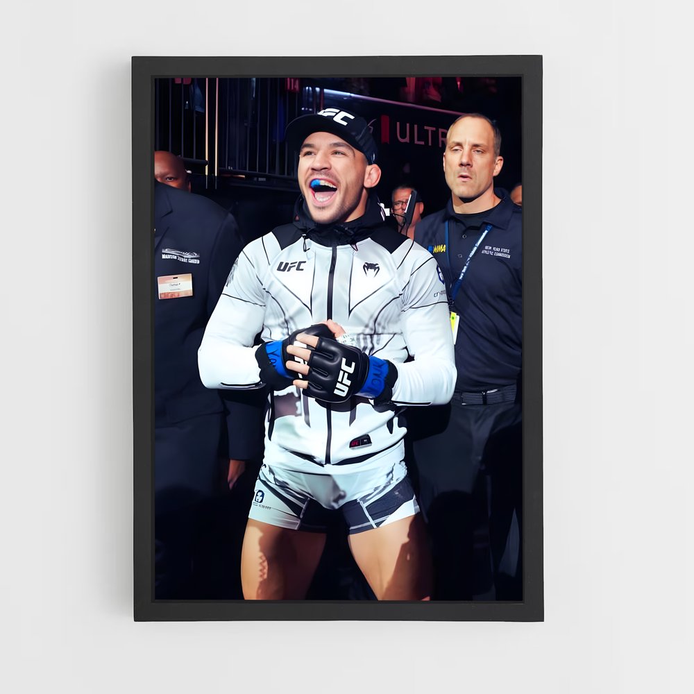 Poster The Elegant Fighter – affiche MMA (vue 2)